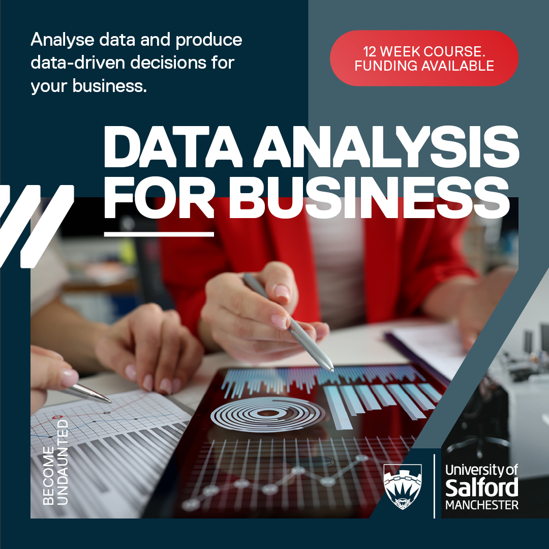 Short Course Data Analysis For Business University Of Salford